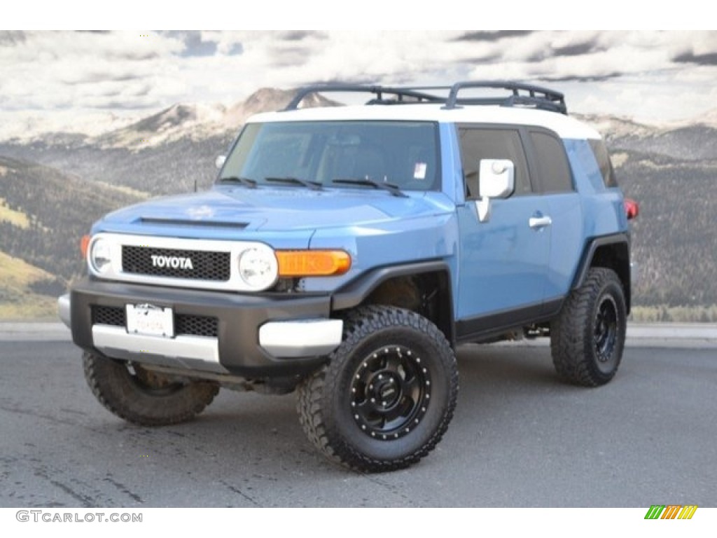 2013 FJ Cruiser 4WD - Cavalry Blue / Dark Charcoal photo #5