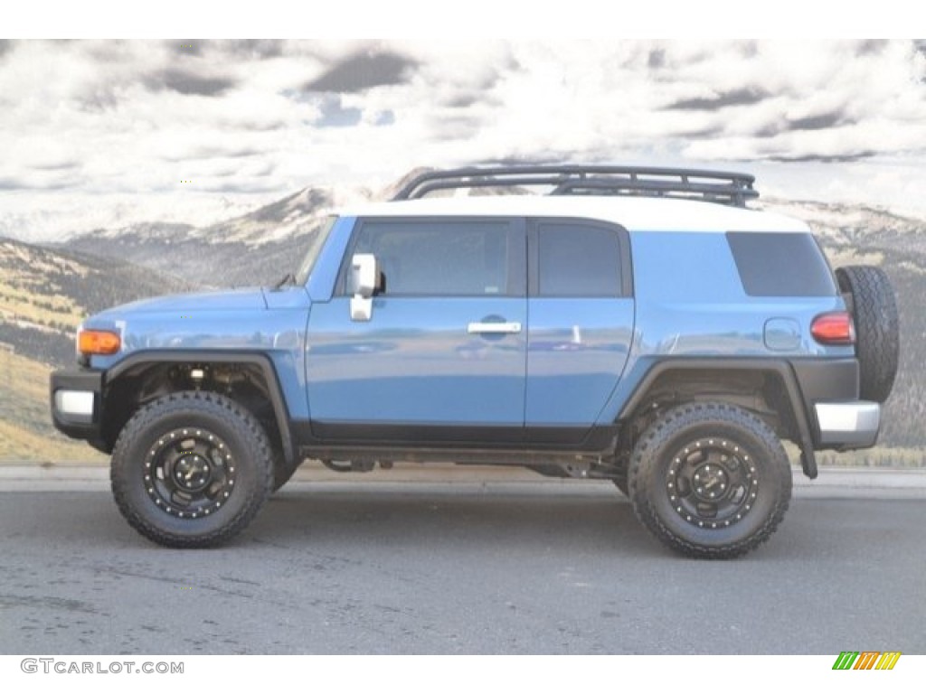 2013 FJ Cruiser 4WD - Cavalry Blue / Dark Charcoal photo #6