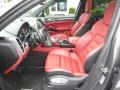  2016 Cayenne Turbo S Black/Garnet Red Interior