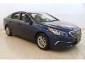 2017 Lakeside Blue Hyundai Sonata SE  photo #1