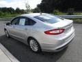 2015 Ingot Silver Metallic Ford Fusion Hybrid SE  photo #8