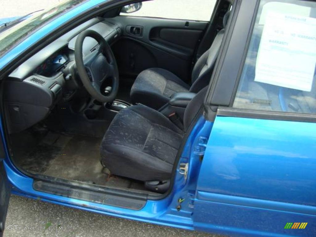 1998 Neon Highline Sedan - Intense Blue Pearl / Agate photo #7