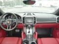 Black/Garnet Red Dashboard Photo for 2016 Porsche Cayenne #129390110