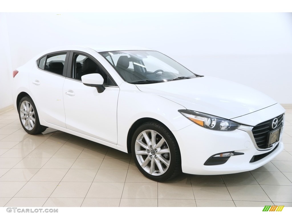 Snowflake White Pearl Mica Mazda MAZDA3