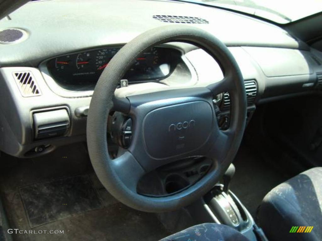 1998 Neon Highline Sedan - Intense Blue Pearl / Agate photo #10