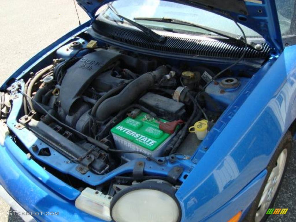 1998 Neon Highline Sedan - Intense Blue Pearl / Agate photo #16