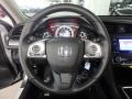 2018 Honda Civic Black Interior Steering Wheel Photo