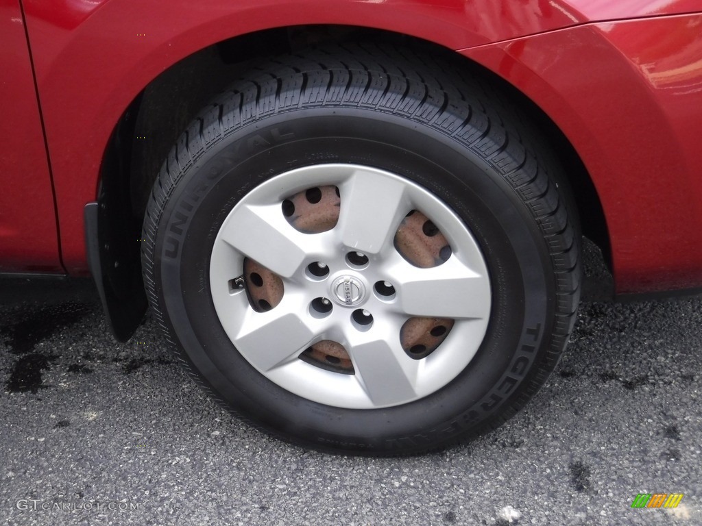 2009 Rogue S AWD - Venom Red / Gray photo #3