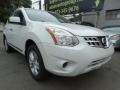 2012 Pearl White Nissan Rogue S AWD  photo #6