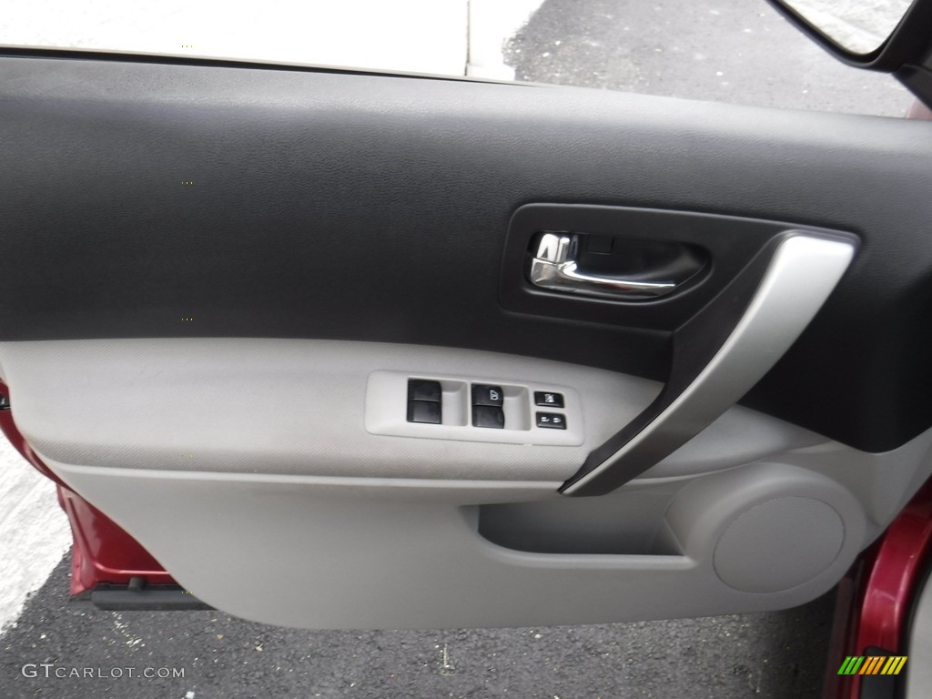 2009 Rogue S AWD - Venom Red / Gray photo #11