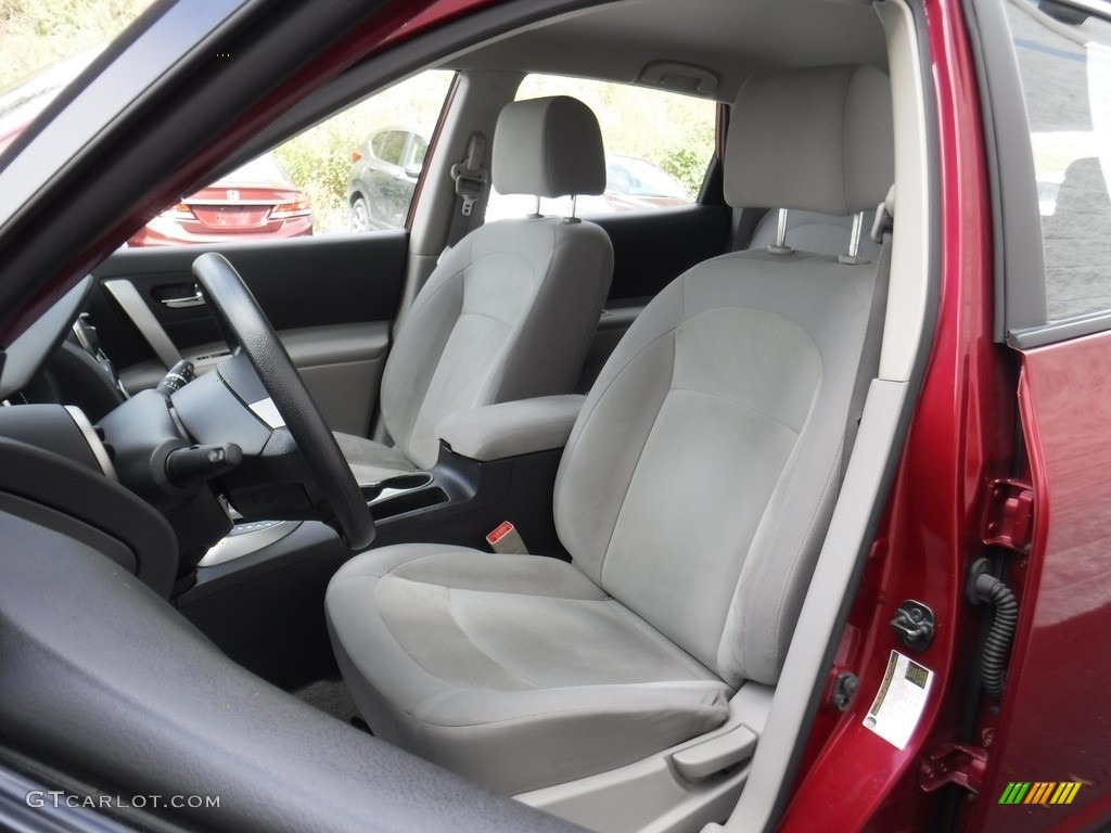 2009 Rogue S AWD - Venom Red / Gray photo #12