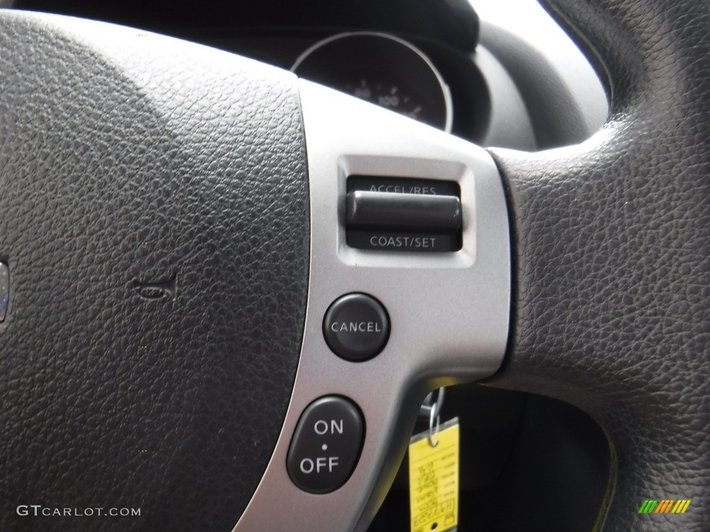 2009 Rogue S AWD - Venom Red / Gray photo #19