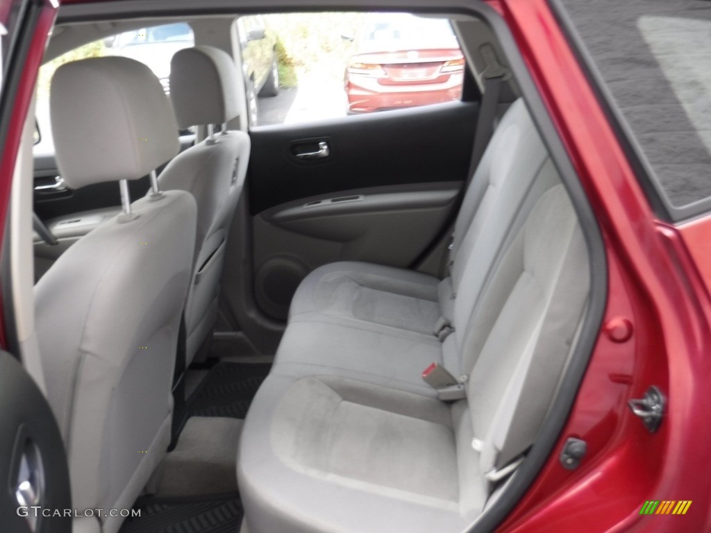 2009 Rogue S AWD - Venom Red / Gray photo #21