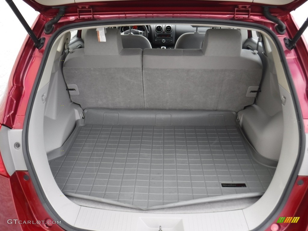 2009 Rogue S AWD - Venom Red / Gray photo #22