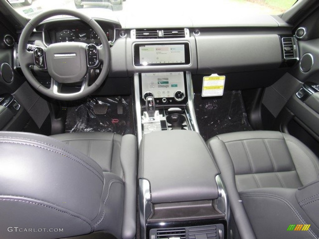 2019 Range Rover Sport HSE - Indus Silver Metallic / Ebony/Ebony photo #4