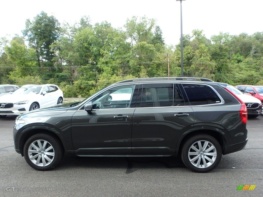 2018 XC90 T6 AWD Momentum - Pine Grey Metallic / Charcoal photo #7