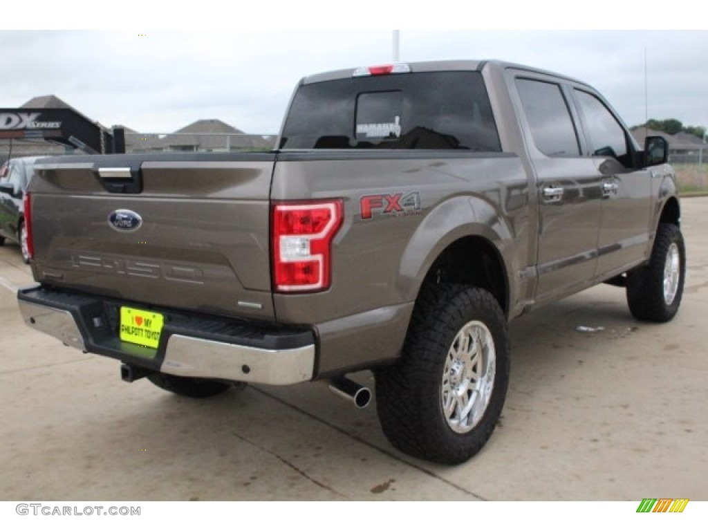 2018 F150 XLT SuperCrew 4x4 - Stone Gray / Black photo #8