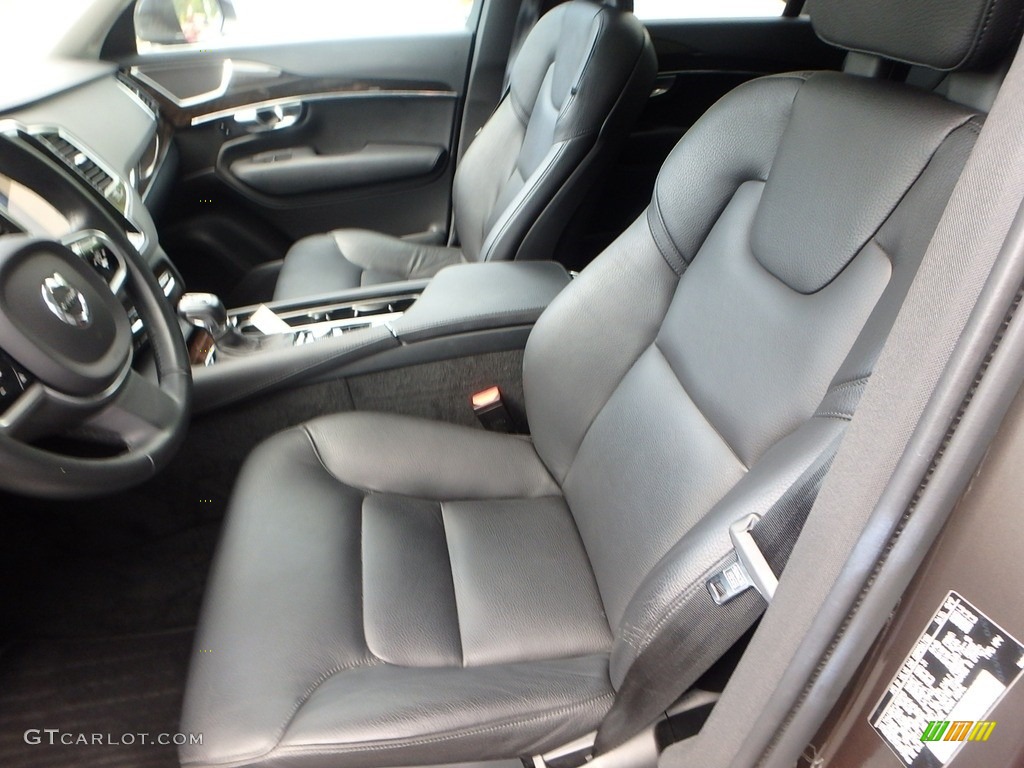 2018 XC90 T6 AWD Momentum - Pine Grey Metallic / Charcoal photo #16