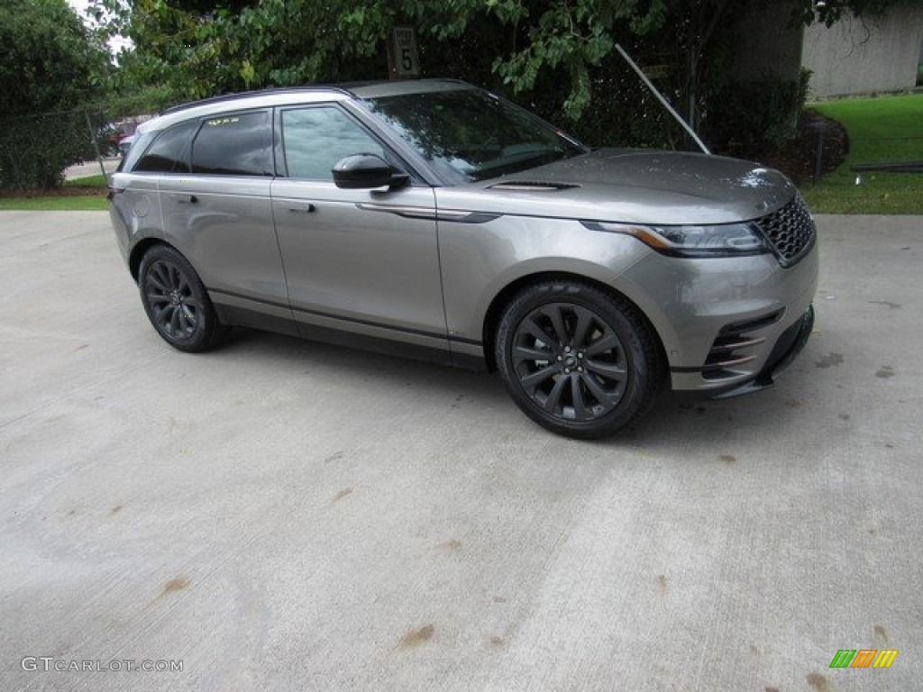Silicon Silver Metallic 2019 Land Rover Range Rover Velar R-Dynamic HSE Exterior Photo #129395554