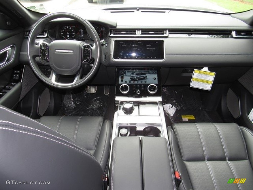 2019 Land Rover Range Rover Velar R-Dynamic HSE Ebony Dashboard Photo #129395603