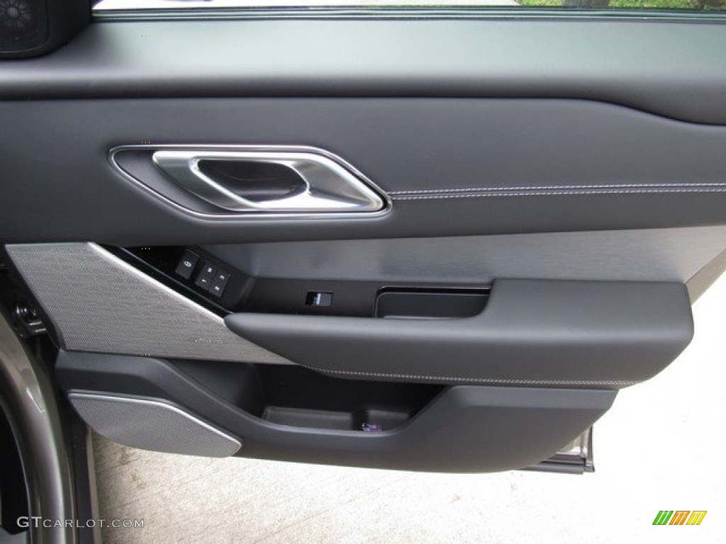 2019 Land Rover Range Rover Velar R-Dynamic HSE Ebony Door Panel Photo #129395873
