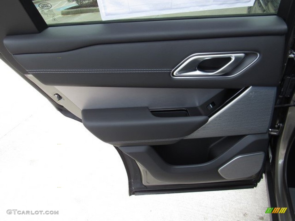 2019 Land Rover Range Rover Velar R-Dynamic HSE Ebony Door Panel Photo #129395900