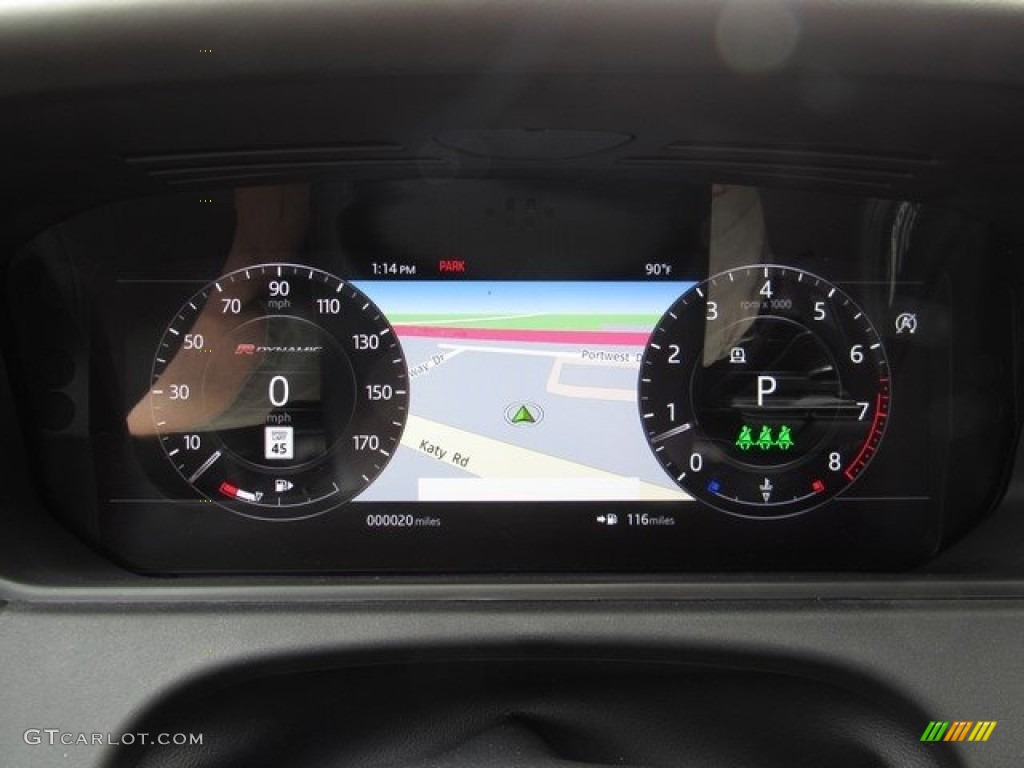 2019 Land Rover Range Rover Velar R-Dynamic HSE Gauges Photo #129396002
