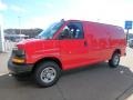 2018 Red Hot Chevrolet Express 2500 Cargo WT  photo #8