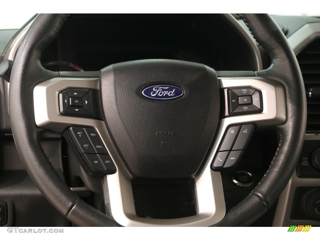 2017 F150 Lariat SuperCrew 4X4 - Ruby Red / Black photo #9