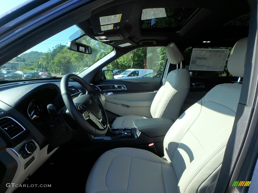 2018 Explorer Limited 4WD - Blue Metallic / Medium Stone photo #10