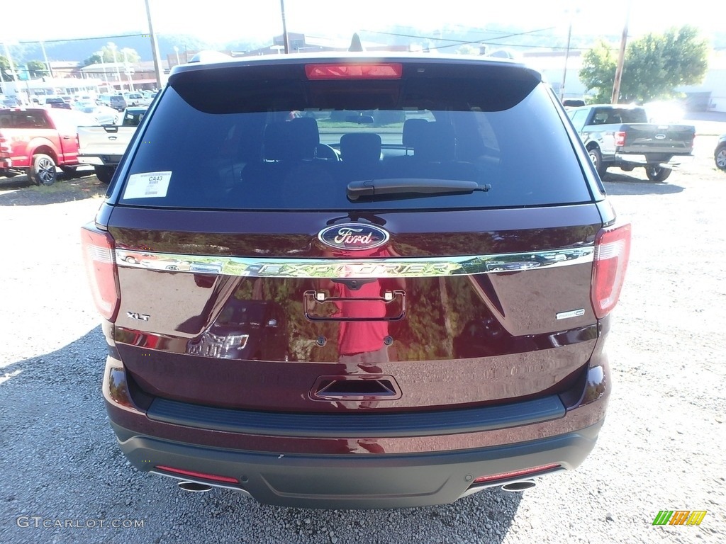 2018 Explorer XLT 4WD - Burgundy Velvet / Ebony Black photo #3