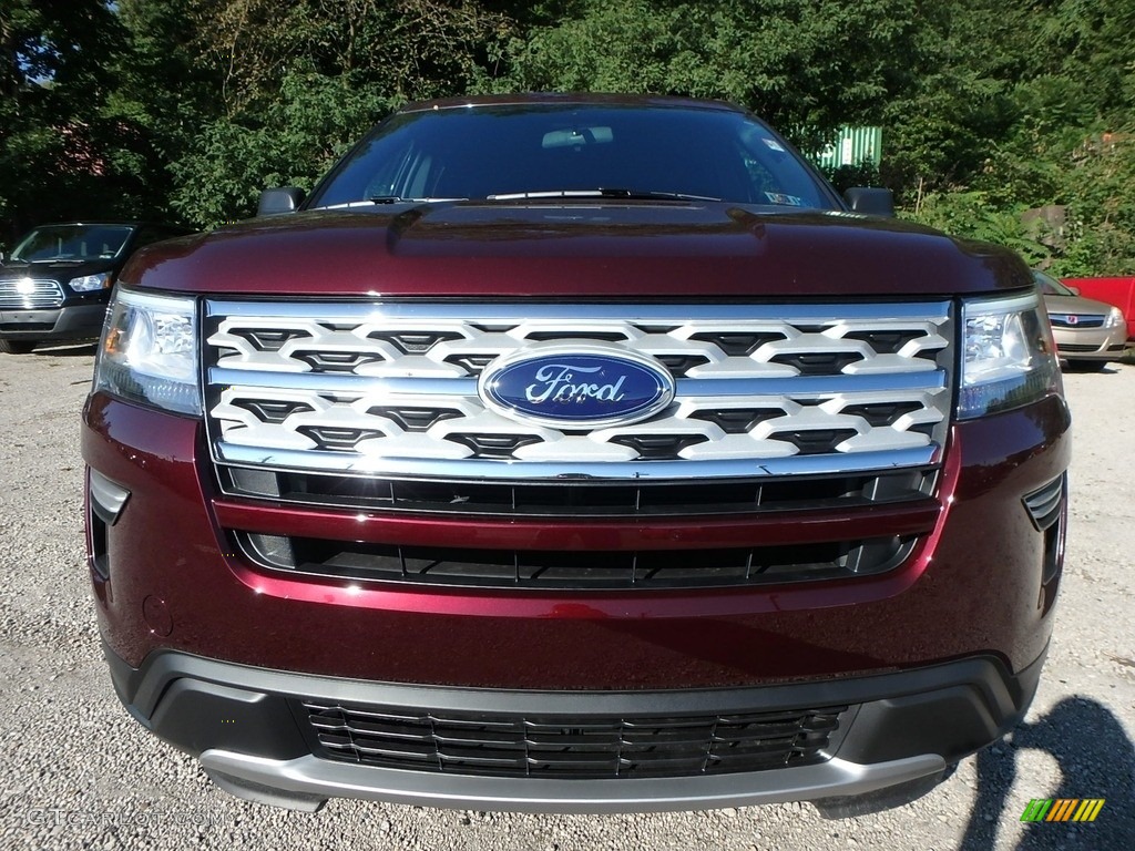 2018 Explorer XLT 4WD - Burgundy Velvet / Ebony Black photo #8