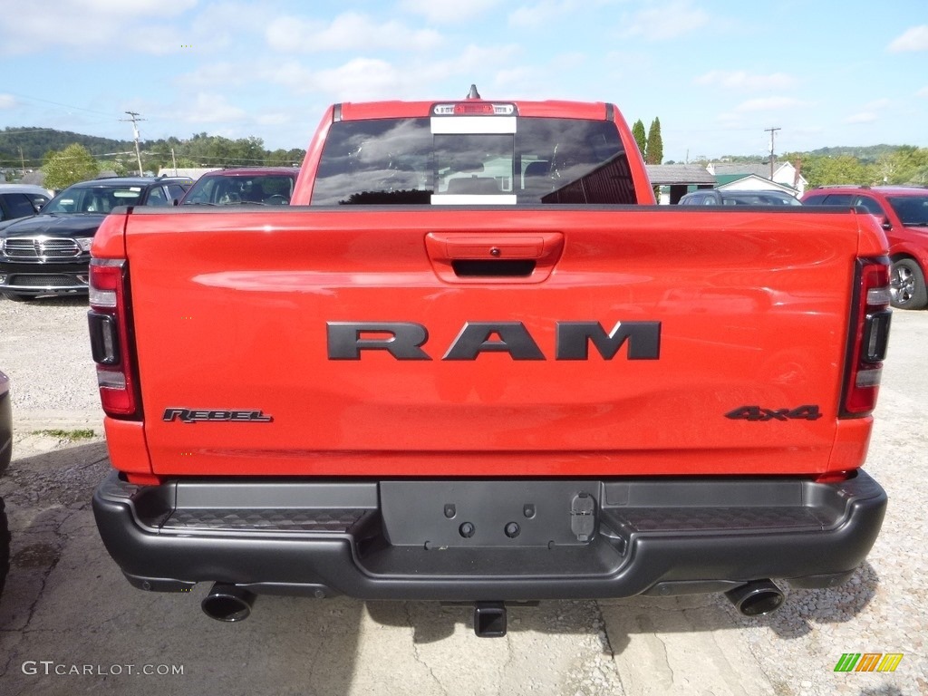 2019 1500 Rebel Crew Cab 4x4 - Flame Red / Black/Red photo #4