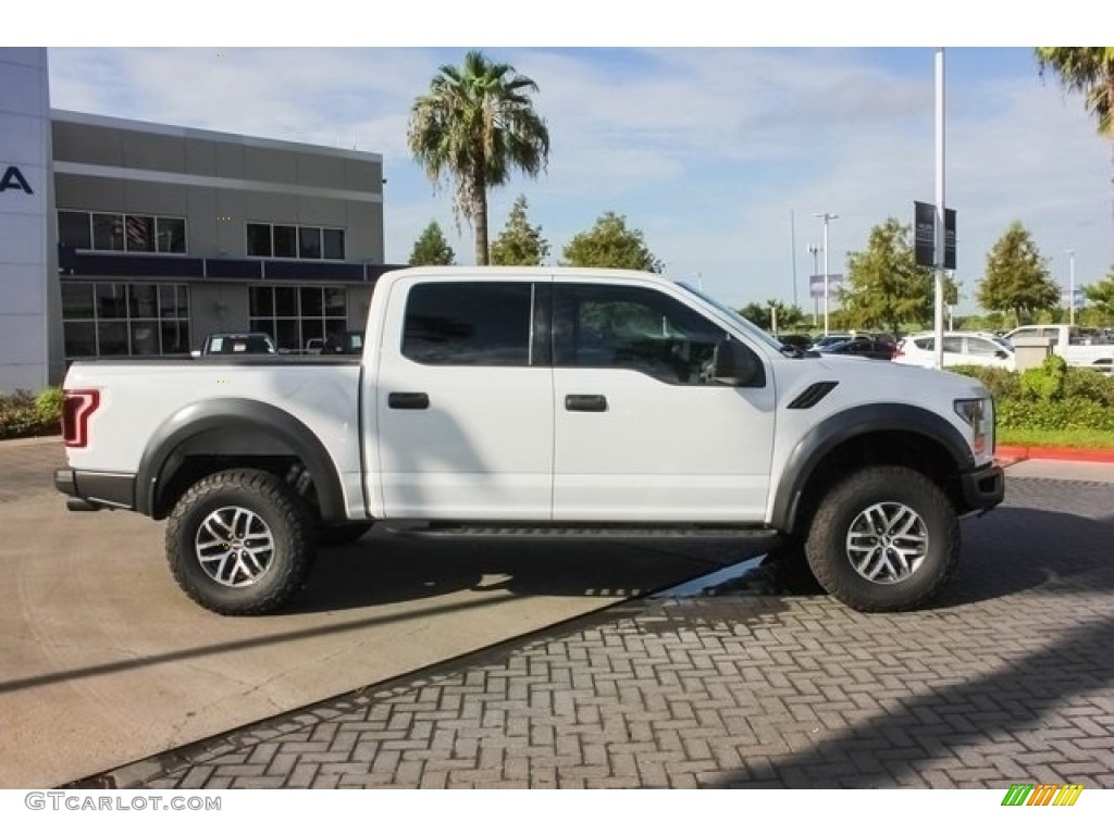 2017 F150 SVT Raptor SuperCrew 4x4 - Oxford White / Raptor Black photo #8