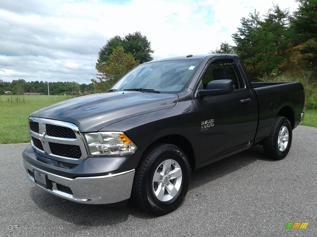 2019 1500 Classic Tradesman Regular Cab - Granite Crystal Metallic / Black/Diesel Gray photo #2