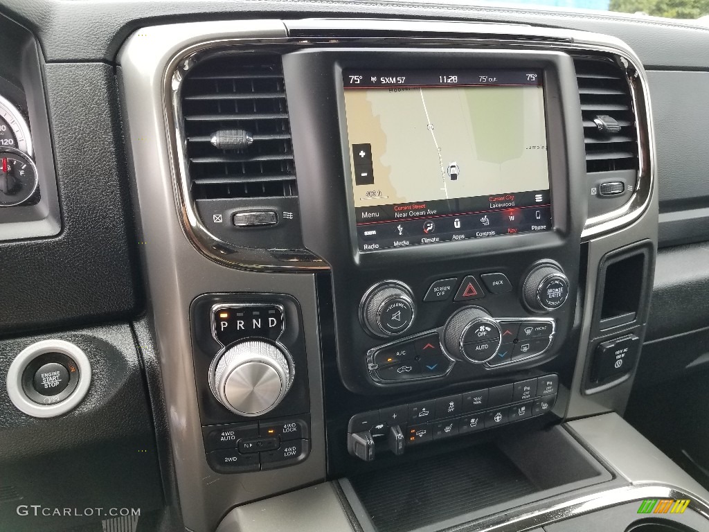 2018 Ram 1500 Night Crew Cab 4x4 Controls Photo #129402563