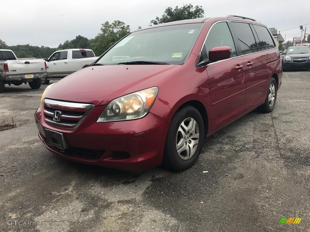 2005 Odyssey EX-L - Redrock Pearl / Ivory photo #7