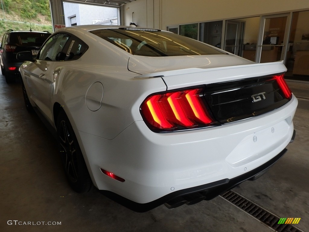 2019 Mustang GT Fastback - Oxford White / Ebony photo #3