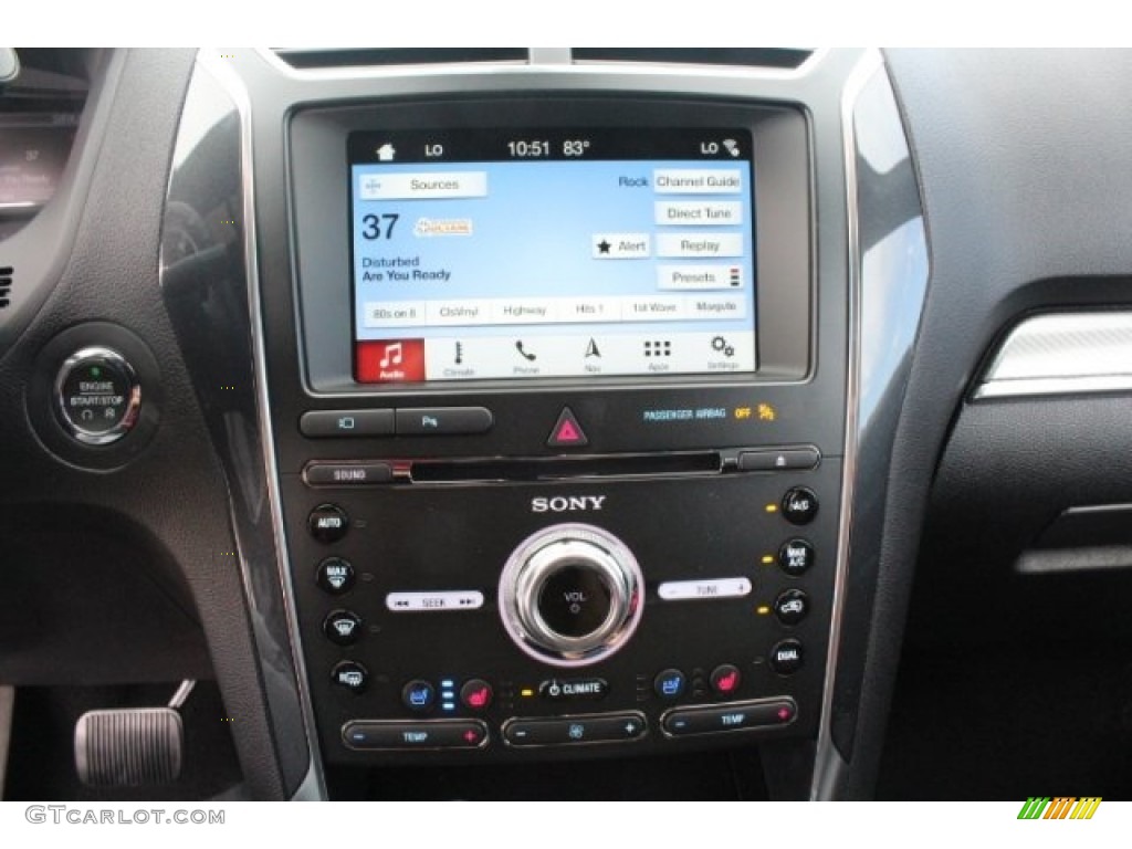 2018 Explorer Sport 4WD - Magnetic Metallic / Ebony Black photo #17