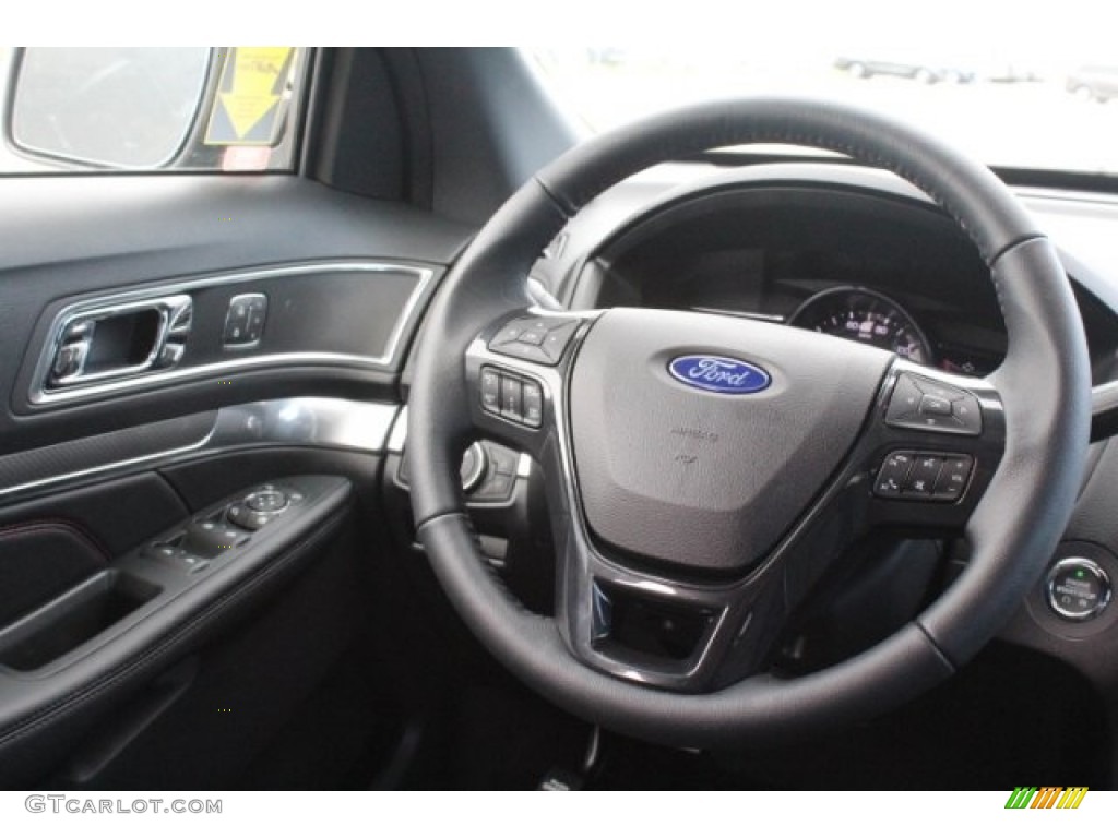 2018 Explorer Sport 4WD - Magnetic Metallic / Ebony Black photo #27