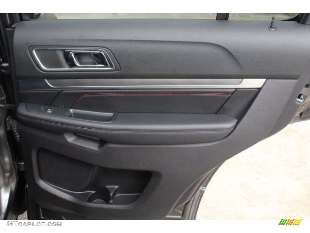 2018 Explorer Sport 4WD - Magnetic Metallic / Ebony Black photo #30