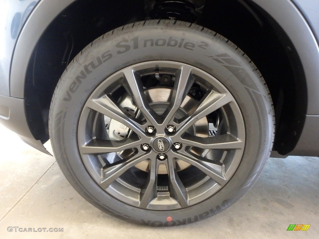 2018 Explorer XLT 4WD - Blue Metallic / Ebony Black photo #5