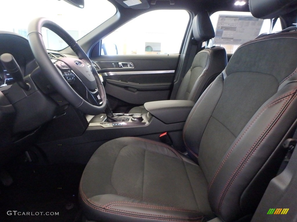 2018 Explorer XLT 4WD - Blue Metallic / Ebony Black photo #6