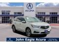 2019 White Diamond Pearl Acura MDX Technology SH-AWD  photo #1