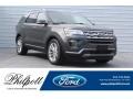 2018 Magnetic Metallic Ford Explorer Limited  photo #1