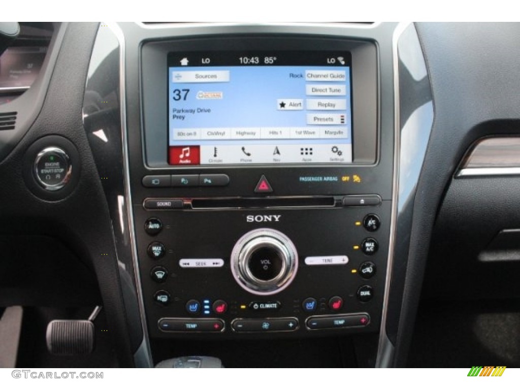 2018 Explorer Limited - Magnetic Metallic / Ebony Black photo #17