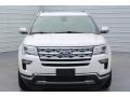 2018 White Platinum Ford Explorer Limited  photo #2