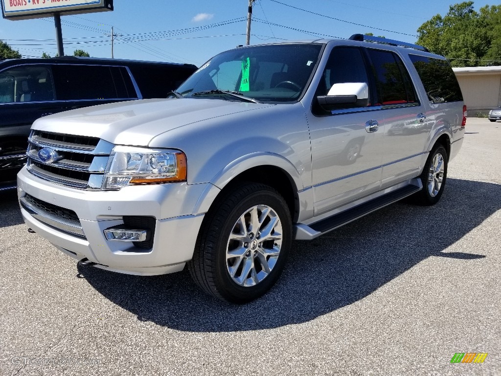 2017 Expedition EL Limited 4x4 - Ingot Silver / Ebony photo #1
