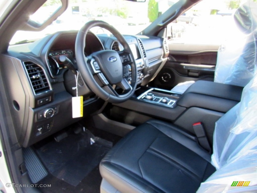 Ebony Interior 2018 Ford Expedition Limited 4x4 Photo #129414949