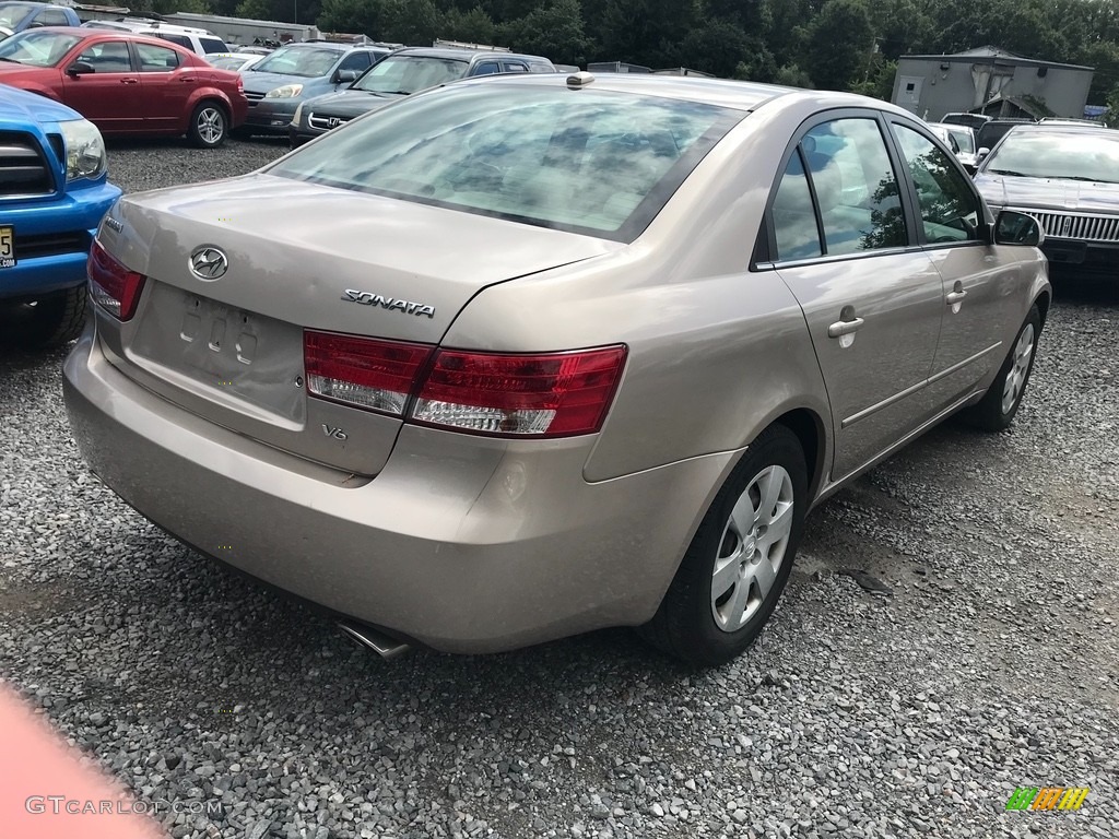 2006 Elantra GLS Sedan - Champagne Beige / Beige photo #5